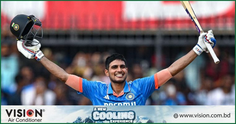 শচীন-ওয়াহদের পেছনে ফেলে রেকর্ড গড়লেন গিল